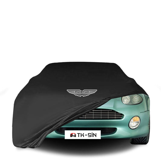 Indoor Autoabdeckung für Aston Martin DB7 Coupe (1994–1999) mit Logo