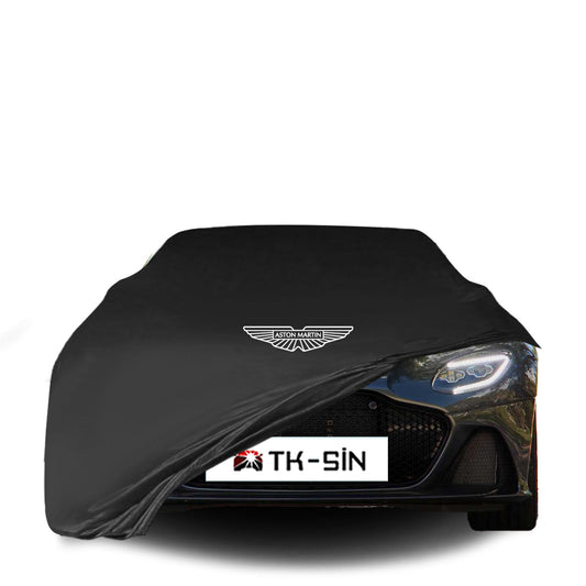 Indoor Autoabdeckung für Aston Martin DBS Superleggera (ab 2018) mit Logo