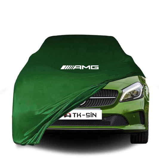 Indoor Autoabdeckung für Mercedes A-Klasse W176 (2012–2018) mit Logo – maßgeschneidert & atmungsaktiv