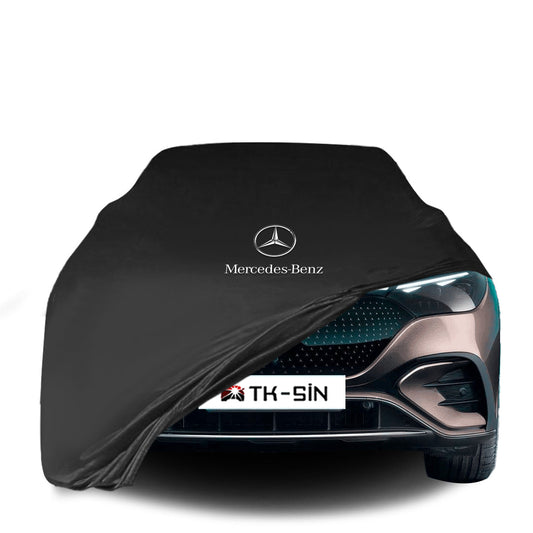 Indoor Autoabdeckung für Mercedes EQE SUV (ab 2022) mit Logo – maßgeschneidert & atmungsaktiv